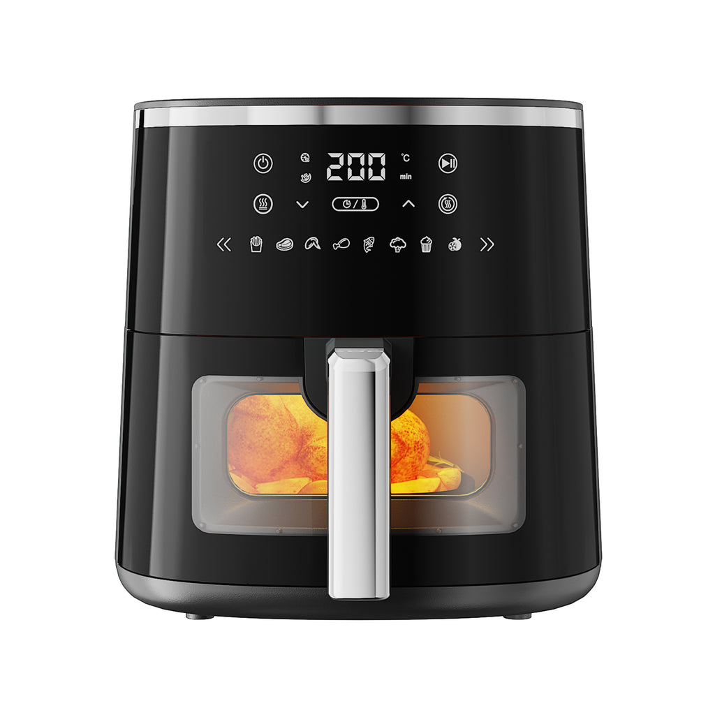 4.5QT Digital Air Fryer, Compact 1800W Hot Air Fryers  for Small Kitchen Appliance Countertop
