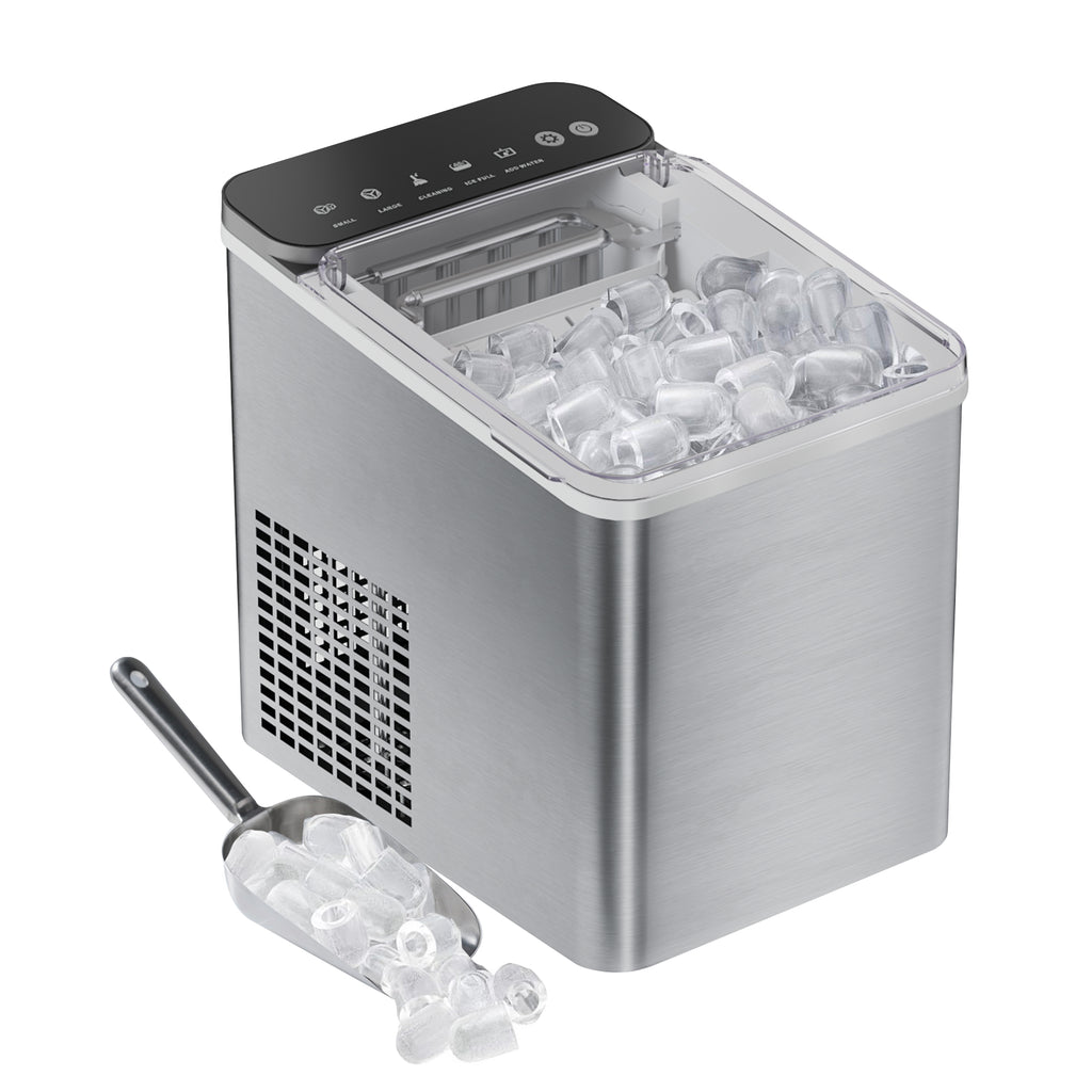 Ice Maker Countertop, Portable 22LBS Ice Machine 9 Mins Quick Ice Making