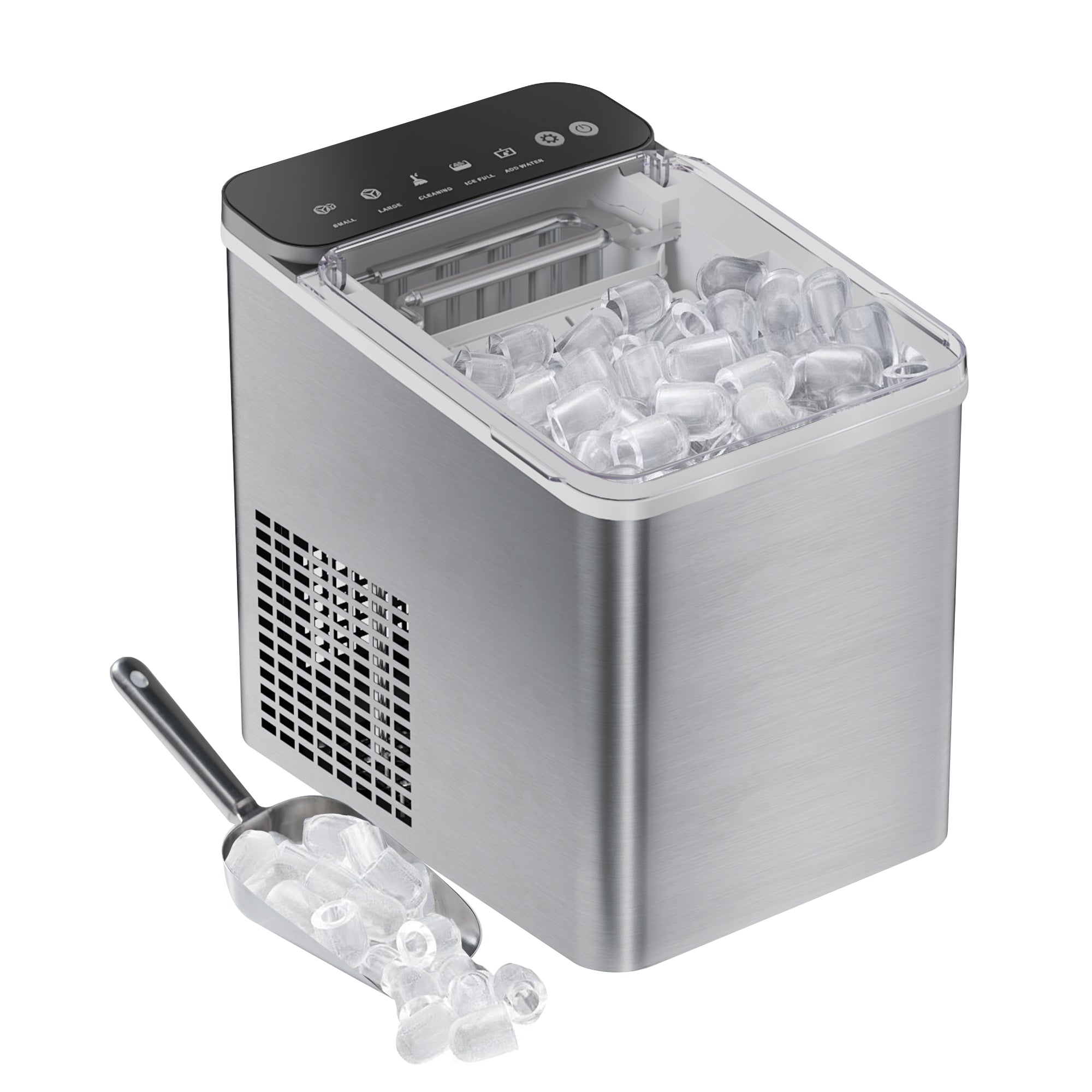 Ice Maker Countertop, Portable 22LBS Ice Machine 9 Mins Quick Ice Making