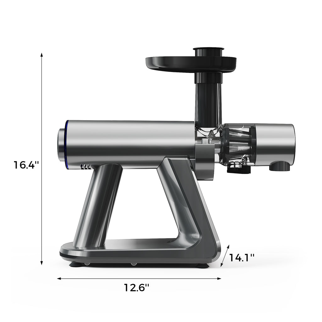 Cold Press Juicer, Juicer Machine with 55RPM, High Juice Yield for Fruits & Vegetables, Easy to Clean